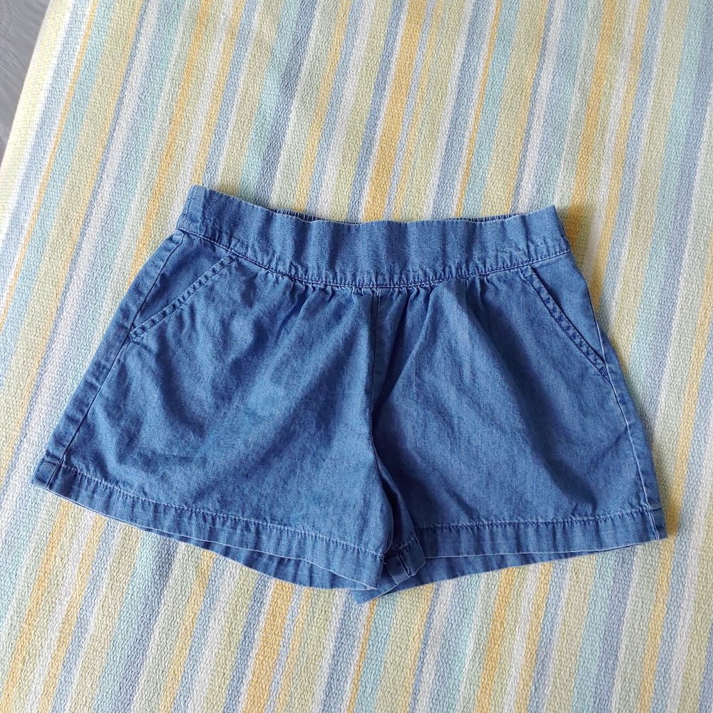 🌟 OshKosh Chambray pull-on shorts 10/12